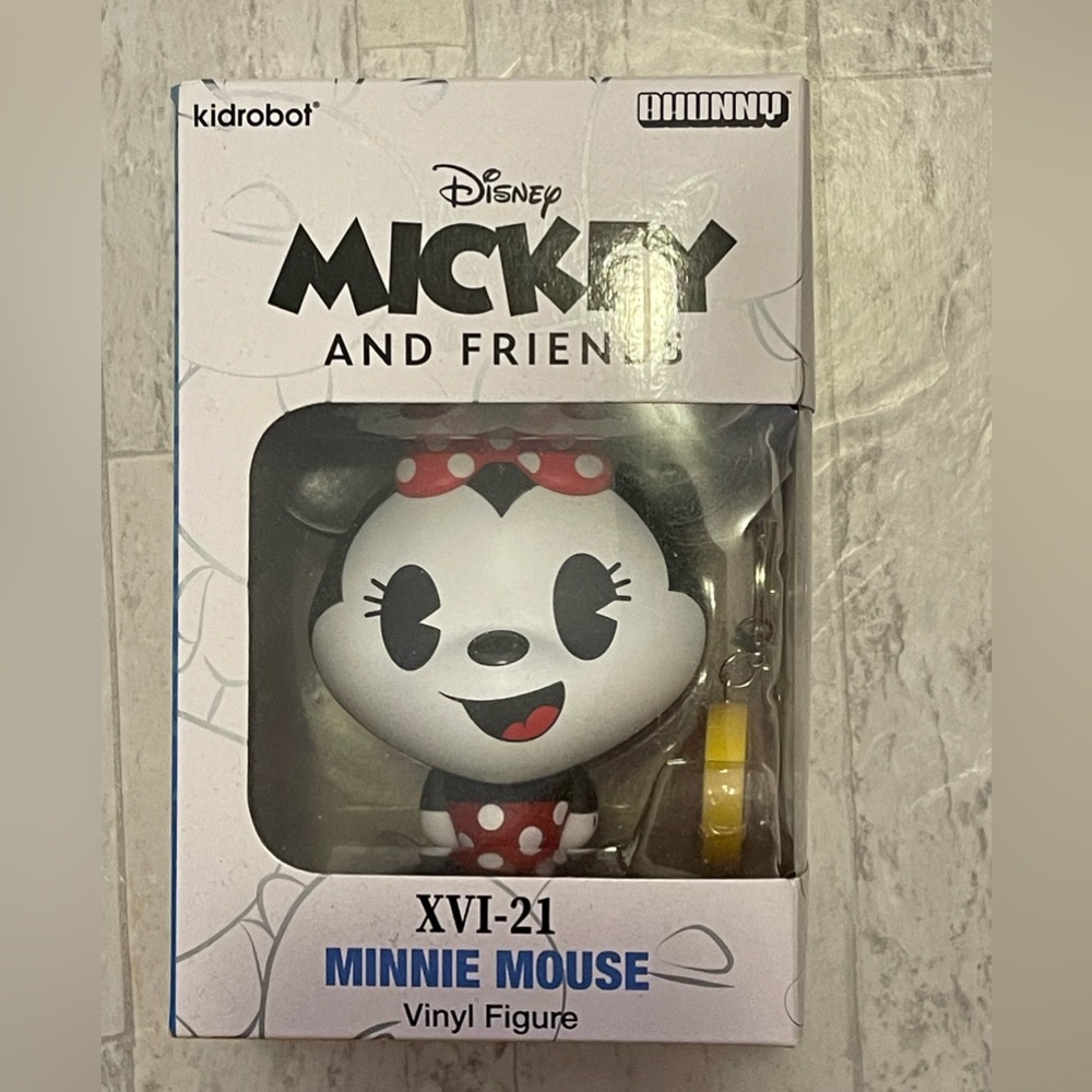 Kidrobot 4” Minnie Mouse Vinyl Figure